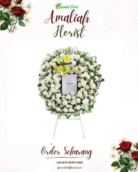 Krans Bunga Duka Pocanan