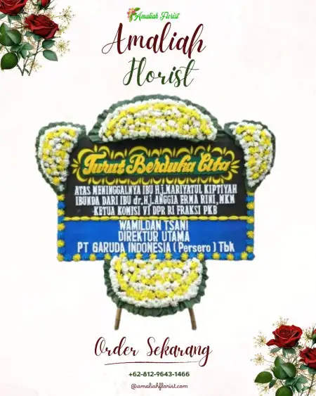 Papan Bunga Duka Pocanan